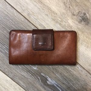 Fossil | Brown Leather Wallet
